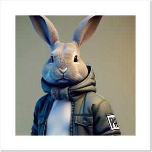 #Web3Kend Polygon Rabbit #11 Posters and Art